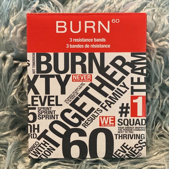 BURN 60 RESISTANCE BANDS - Picture 1 of 2
